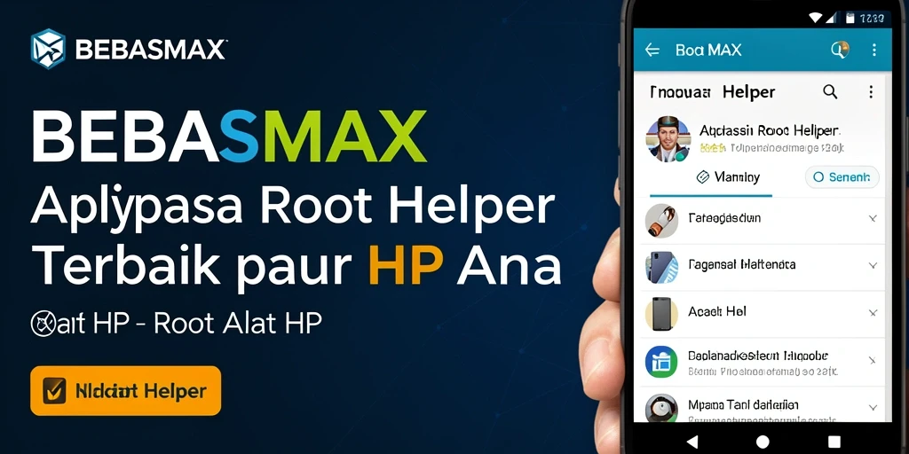 Antarmuka aplikasi BEBASMAX yang intuitif dan mudah digunakan.
