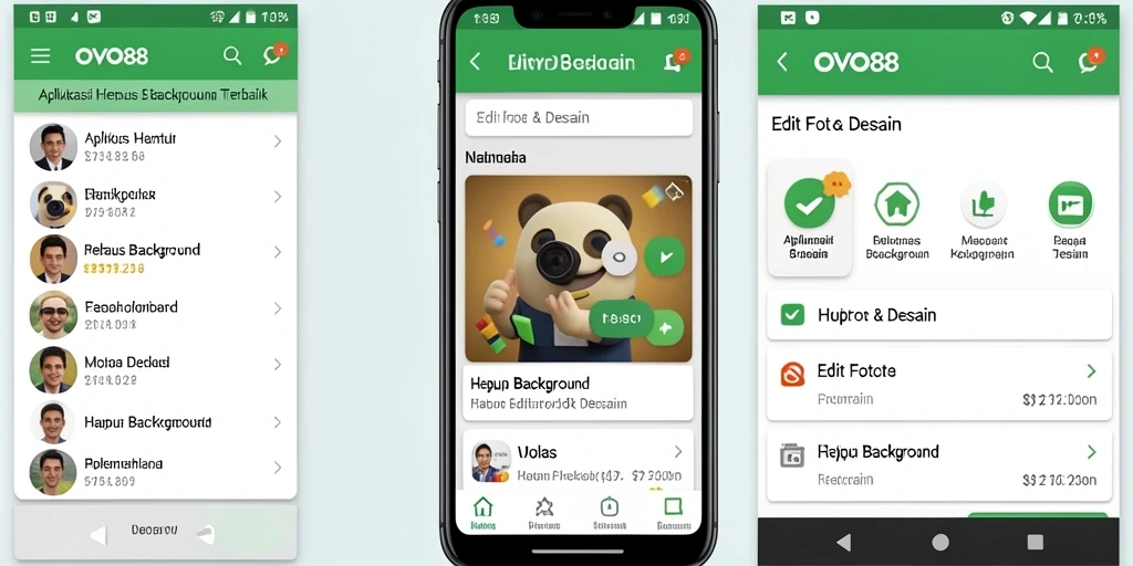 Antarmuka OVO88 yang sederhana untuk Hapus Background.